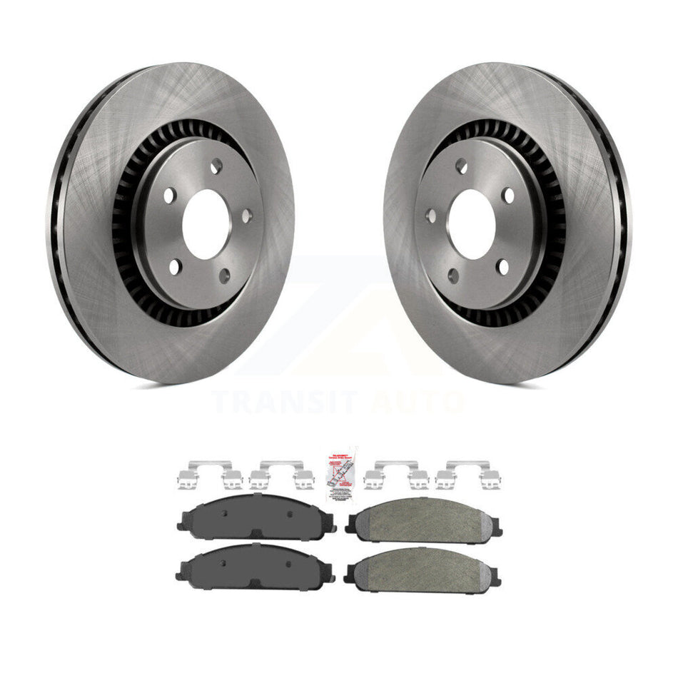 Front Brake Rotors Semi-Metallic Pad Kit For Ford Five Hundred Freestyle Taurus X Mercury K8A-104134