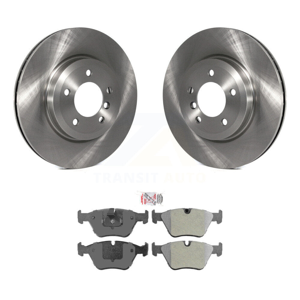 Front Disc Brake Rotors And Semi-Metallic Pads Kit For BMW 330Ci Z4 330i 330xi K8A-104159