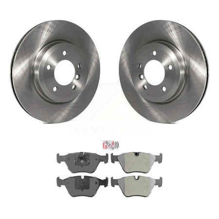 Front Disc Brake Rotors And Semi-Metallic Pads Kit For BMW 330Ci Z4 330i 330xi K8A-104159