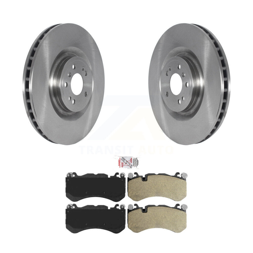Front Disc Brake Rotors And Semi-Metallic Pads Kit For Mercedes-Benz ML63 AMG K8A-104161