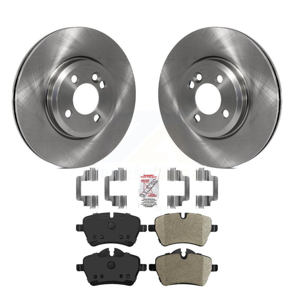Front Disc Brake Rotors And Semi-Metallic Pads Kit For Mini Cooper Countryman K8A-104162