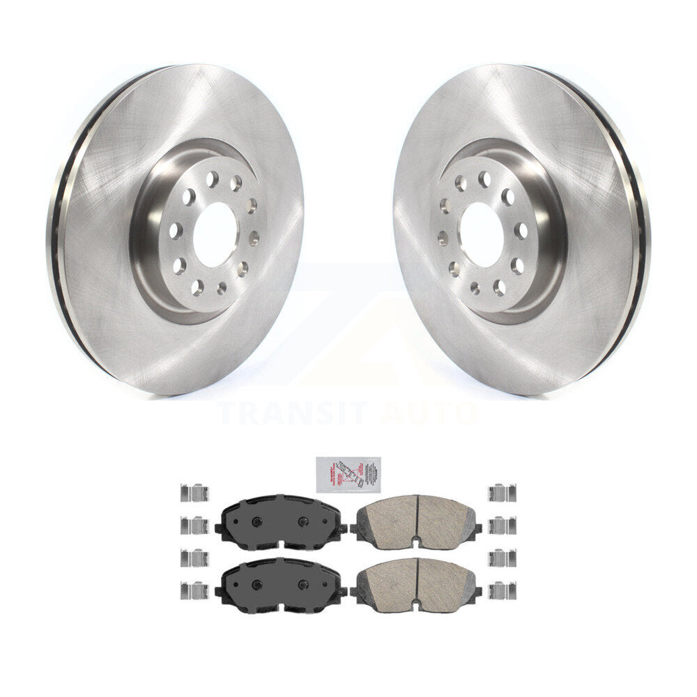 Front Disc Brake Rotors And Ceramic Pads Kit For Volkswagen Atlas Cross Sport K8A-104169