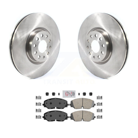 Front Disc Brake Rotors And Ceramic Pads Kit For Volkswagen Atlas Cross Sport K8A-104170