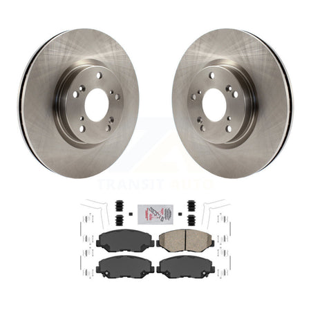 Front Disc Brake Rotors And Ceramic Pads Kit For Honda Civic CR-V Acura ILX K8A-104178