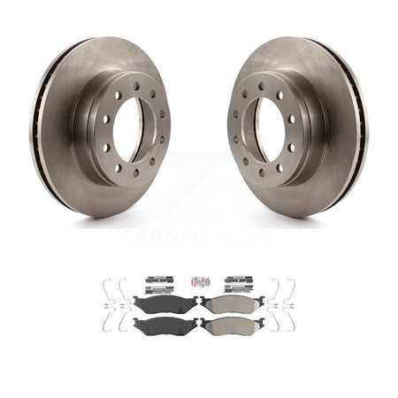 Front Brake Rotor And Semi-Metallic Pad Kit For Ford F-450 Super Duty F-550 International K8A-104194