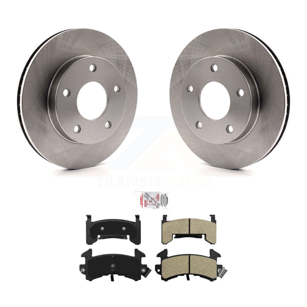 Front Brake Rotor And Semi-Metallic Pad Kit For Chevrolet S10 GMC Sonoma S15 Blazer Jimmy K8A-104233