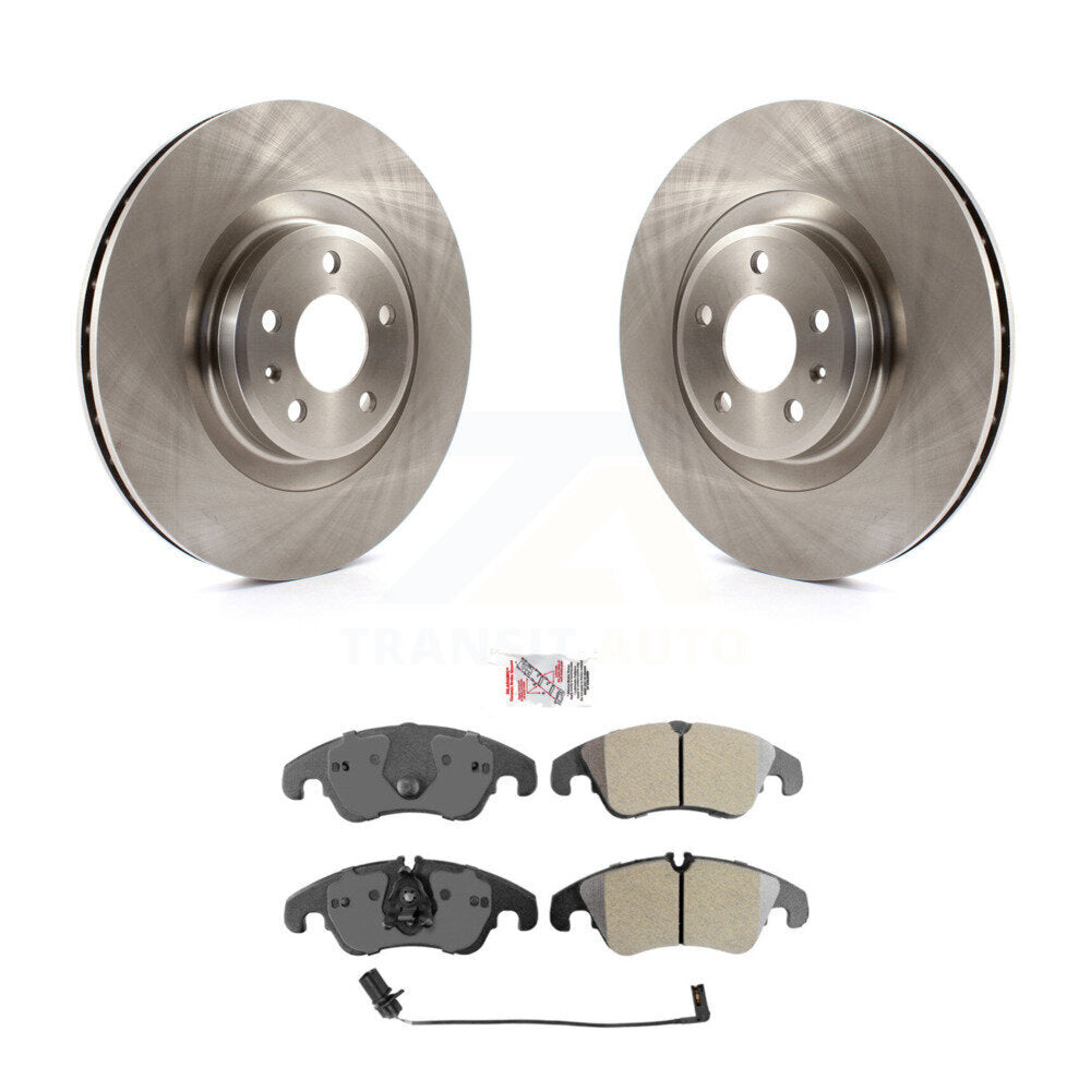 Front Disc Brake Rotors And Semi-Metallic Pads Kit For Audi Q5 A4 Quattro S4 S5 A6 A7 A5 K8A-104255