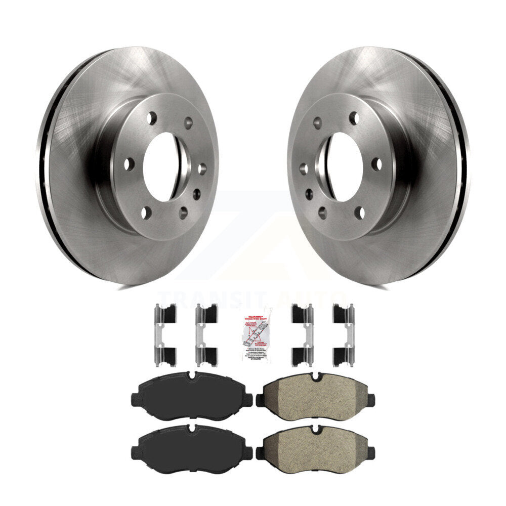 Front Disc Brake Rotors And Semi-Metallic Pads Kit For Sprinter 2500 Mercedes-Benz Dodge K8A-104272