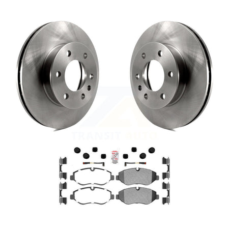 Front Disc Brake Rotors And Semi-Metallic Pads Kit For Sprinter 2500 Mercedes-Benz Dodge K8A-104273