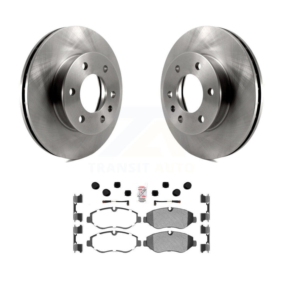 Front Disc Brake Rotors And Semi-Metallic Pads Kit For Sprinter 2500 Mercedes-Benz Dodge K8A-104273