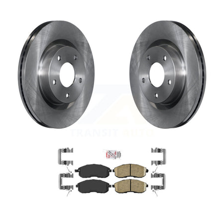 Front Disc Brake Rotors And Ceramic Pads Kit For Nissan Altima K8A-104291