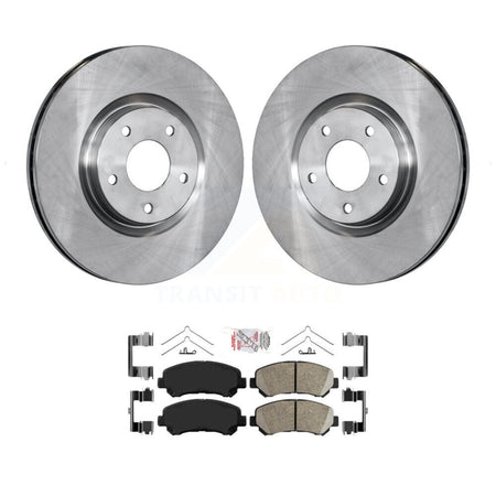 Front Disc Brake Rotors And Ceramic Pads Kit For Nissan Sentra Juke K8A-104297