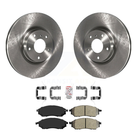 Front Brake Rotor Semi-Metallic Pad Kit For INFINITI Nissan Murano G37 G35 EX35 370Z QX50 K8A-104309
