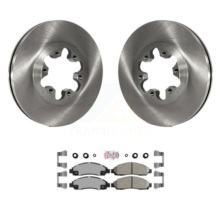 Front Brake Rotor And Ceramic Pad Kit For Chevrolet Colorado GMC Canyon Isuzu i-280 i-350 K8A-104323