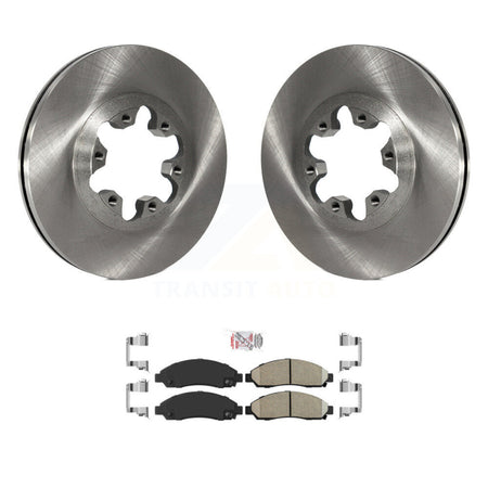 Front Brake Rotor And Ceramic Pad Kit For Chevrolet Colorado GMC Canyon Isuzu i-280 i-350 K8A-104324