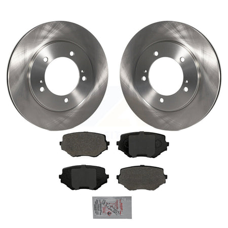 Front Disc Brake Rotors And Semi-Metallic Pads Kit For Suzuki Grand Vitara XL-7 K8A-104396
