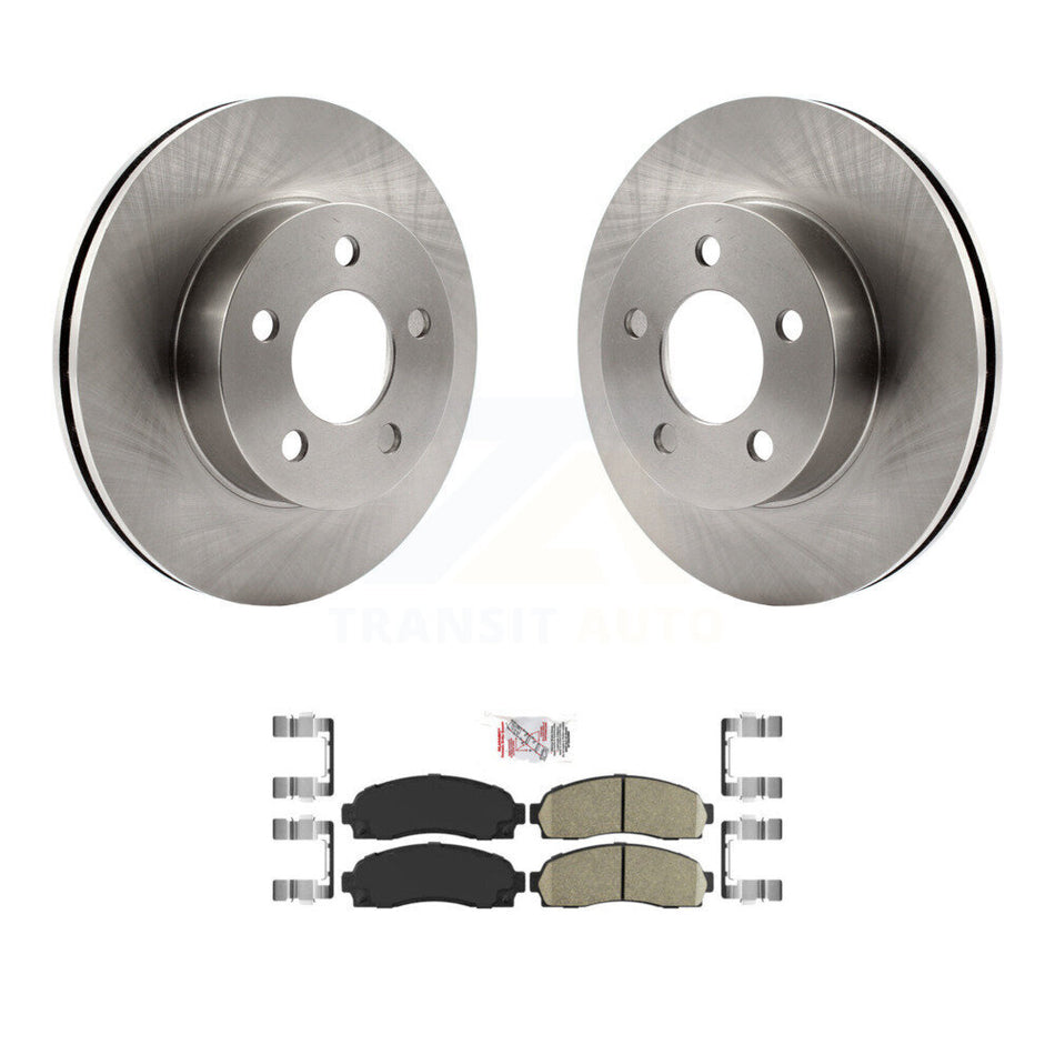 Front Disc Brake Rotors And Ceramic Pads Kit For Ford Ranger Mazda B4000 4WD K8A-104540