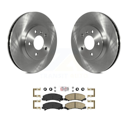 Front Brake Rotors Ceramic Pad Kit For Chevrolet Impala Buick Lucerne Monte Carlo Limited K8A-104587