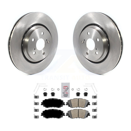Front Disc Brake Rotors & Ceramic Pad Kit For 2020-2023 Toyota Camry XSE With TRD Package K8A-104620