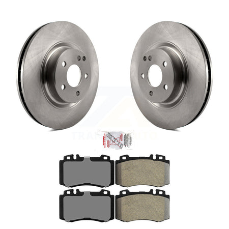 Front Brake Rotors Semi-Metallic Pad Kit For Mercedes-Benz E350 SL550 SL500 CLS550 CLS500 K8A-104625