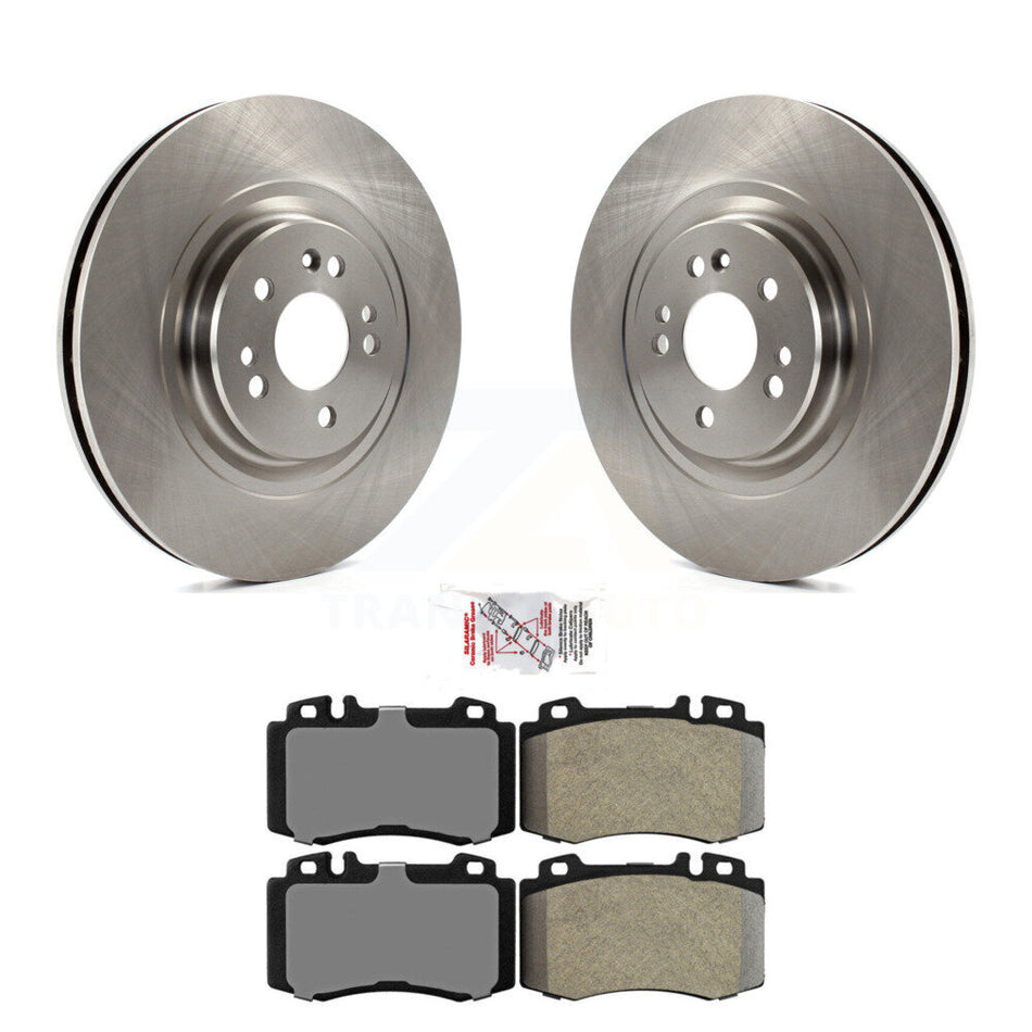 Front Disc Brake Rotors And Semi-Metallic Pads Kit For Mercedes-Benz ML500 ML430 ML55 AMG K8A-104628