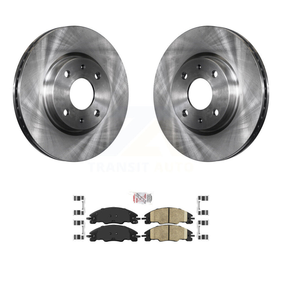 Front Disc Brake Rotors And Ceramic Pads Kit For 2008-2011 Ford Focus K8A-104664