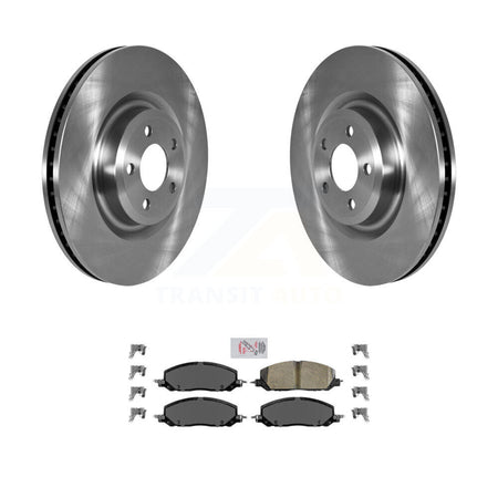 Front Brake Rotors & Ceramic Pad Kit For Ford Explorer Lincoln Aviator Police Interceptor K8A-104708