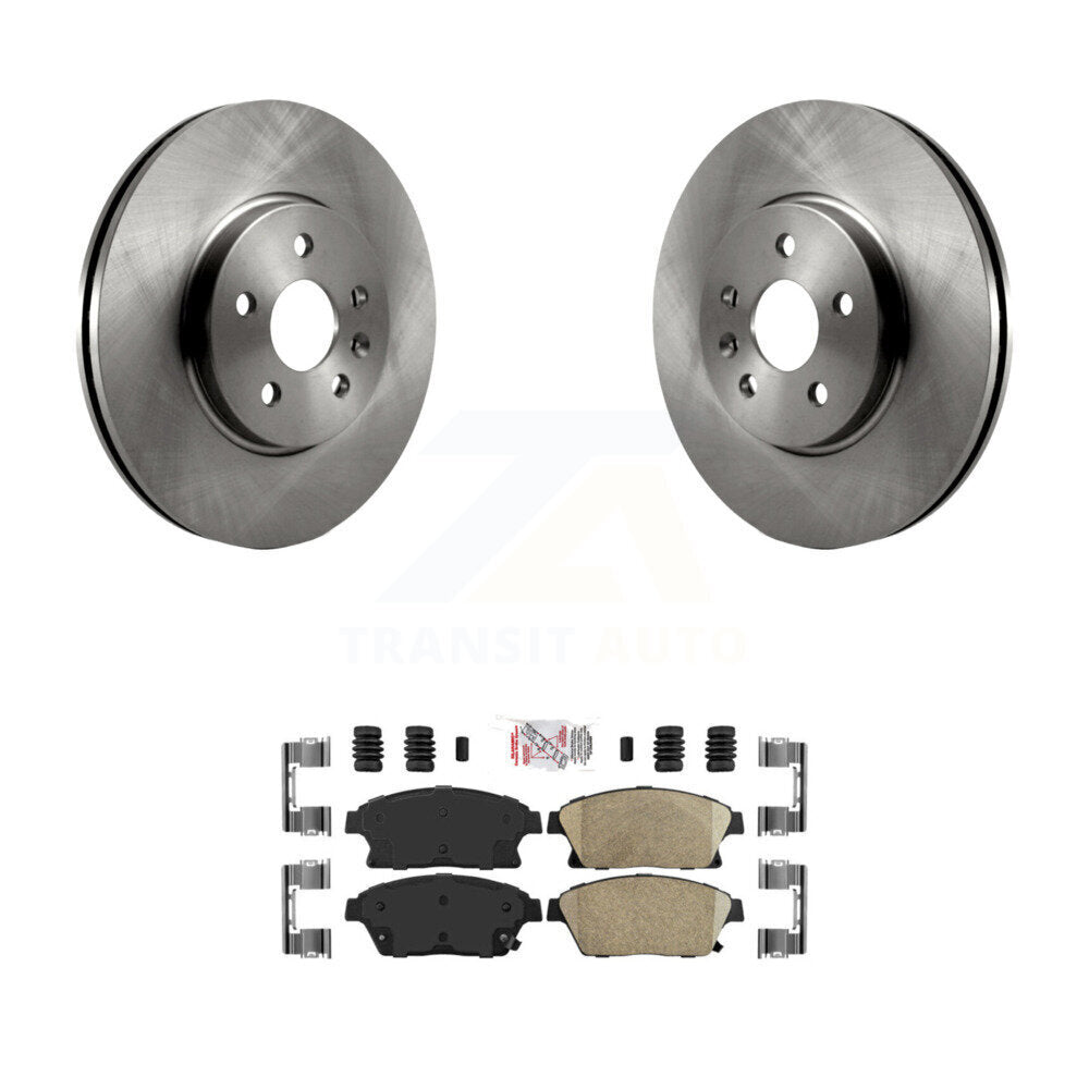 Front Disc Brake Rotors And Ceramic Pads Kit For 2013-2017 Chevrolet Trax Buick Encore K8A-104723
