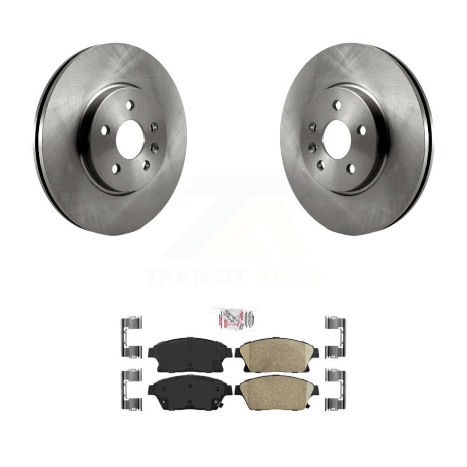 Front Disc Brake Rotors And Ceramic Pads Kit For 2013-2017 Chevrolet Trax Buick Encore K8A-104724