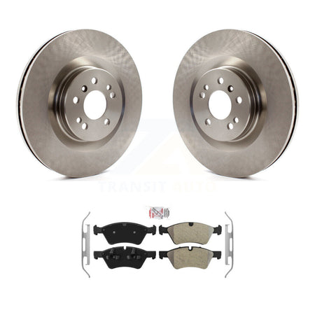 Front Brake Rotors & Semi-Metallic Pad Kit For Mercedes-Benz ML350 ML320 GL350 R350 GL320 K8A-104781