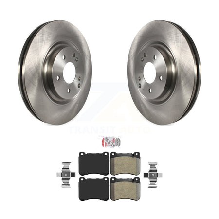 Front Brake Rotors Semi-Metallic Pad Kit For Mercedes-Benz C230 SLK350 CLK350 SLK280 C320 K8A-104807