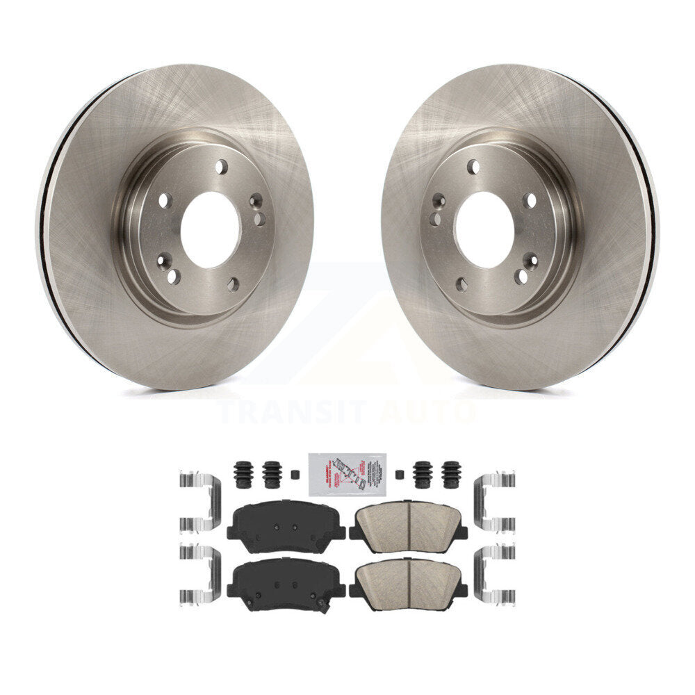 Front Disc Brake Rotors And Ceramic Pads Kit For Hyundai Santa Fe Kia Sorento K8A-104832