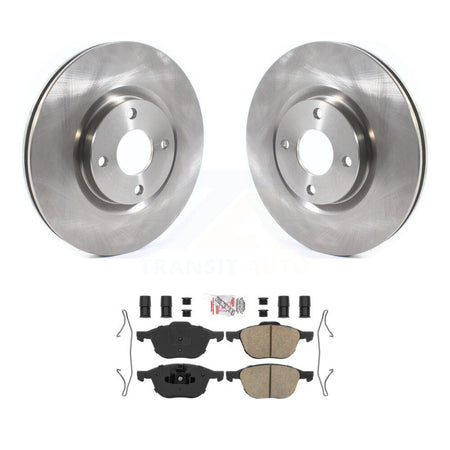 Front Disc Brake Rotors And Ceramic Pads Kit For 2018-2022 Ford EcoSport K8A-104843