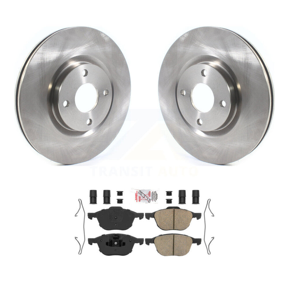 Front Disc Brake Rotors And Ceramic Pads Kit For 2018-2022 Ford EcoSport K8A-104843