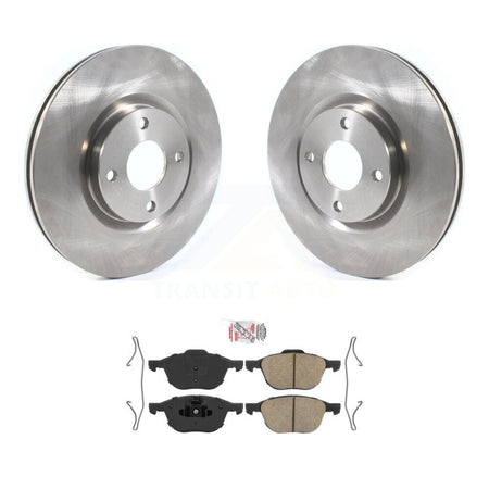 Front Disc Brake Rotors And Ceramic Pads Kit For 2018-2022 Ford EcoSport K8A-104844