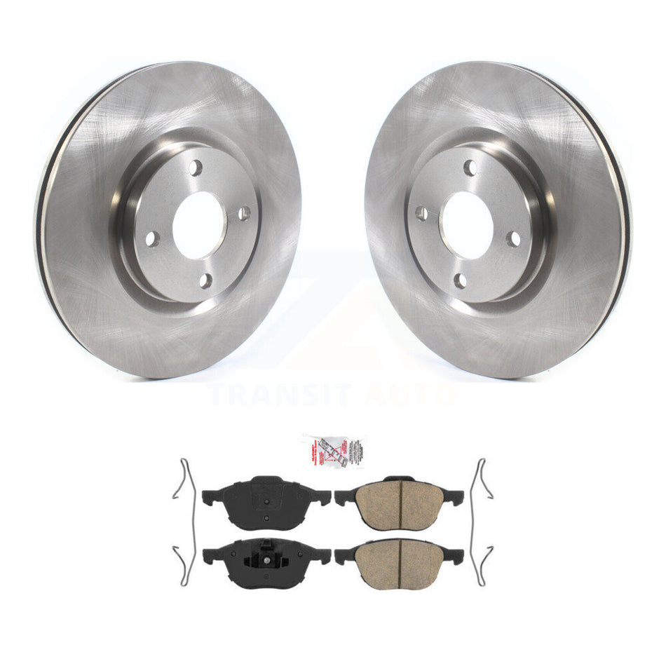 Front Disc Brake Rotors And Ceramic Pads Kit For 2018-2022 Ford EcoSport K8A-104844