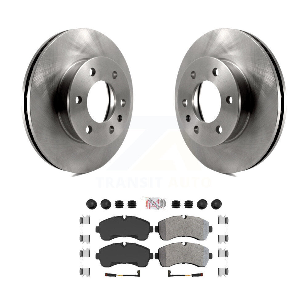 Front Brake Rotor & Semi-Metallic Pad Kit For Mercedes-Benz Sprinter 2500 3500 Dodge 4500 K8A-104850