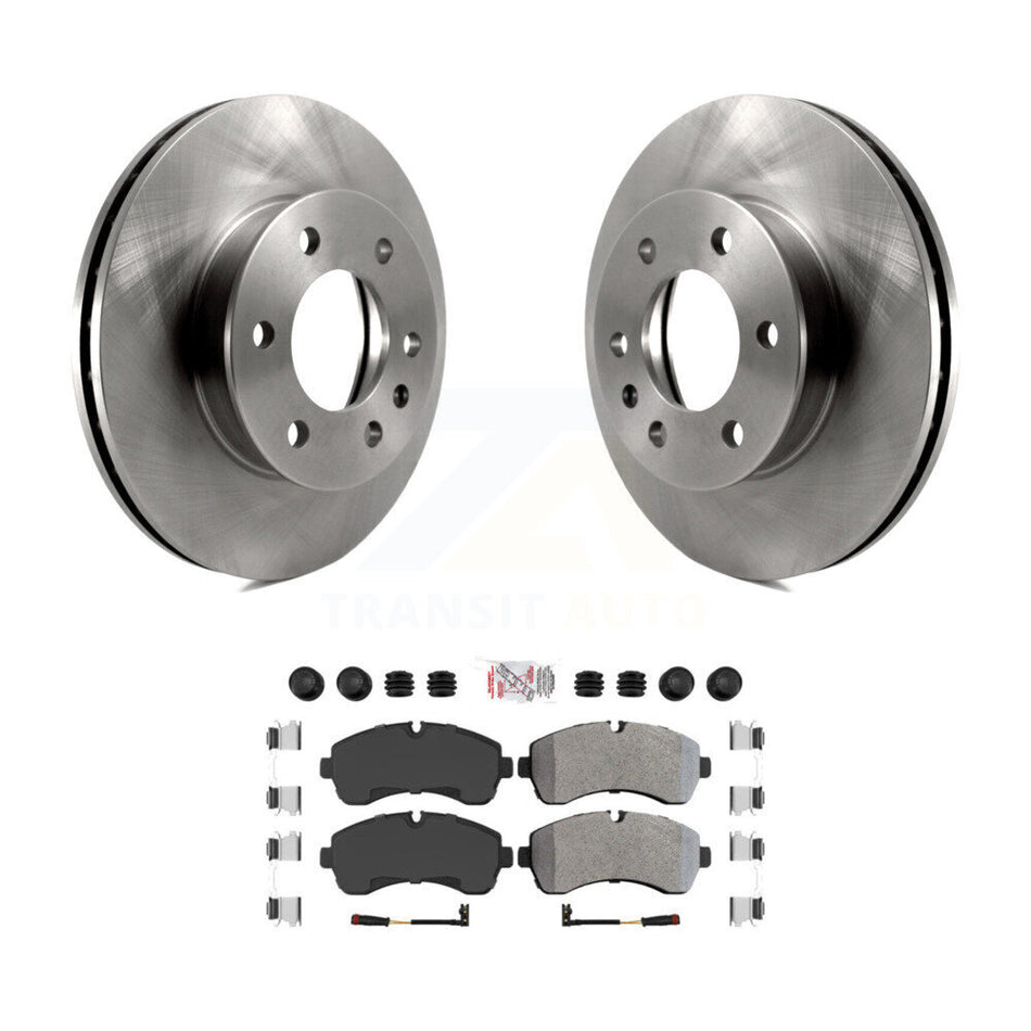 Front Brake Rotor & Semi-Metallic Pad Kit For Mercedes-Benz Sprinter 2500 3500 Dodge 4500 K8A-104850