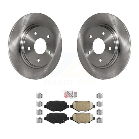 Rear Brake Rotors Ceramic Pad Kit For Dodge Grand Caravan Chrysler Town & Country Journey K8A-106079