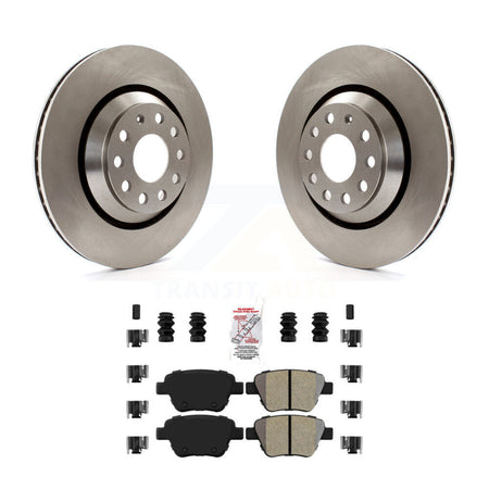 Rear Disc Brake Rotors And Semi-Metallic Pads Kit For Volkswagen GTI Audi A3 Quattro K8A-106082