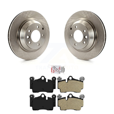 Rear Disc Brake Rotors And Semi-Metallic Pads Kit For Audi Q7 Porsche Cayenne K8A-106124
