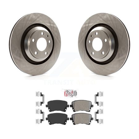 Rear Brake Rotor Semi-Metallic Pad Kit For Audi A6 Quattro With 330mm Diameter K8A-106125