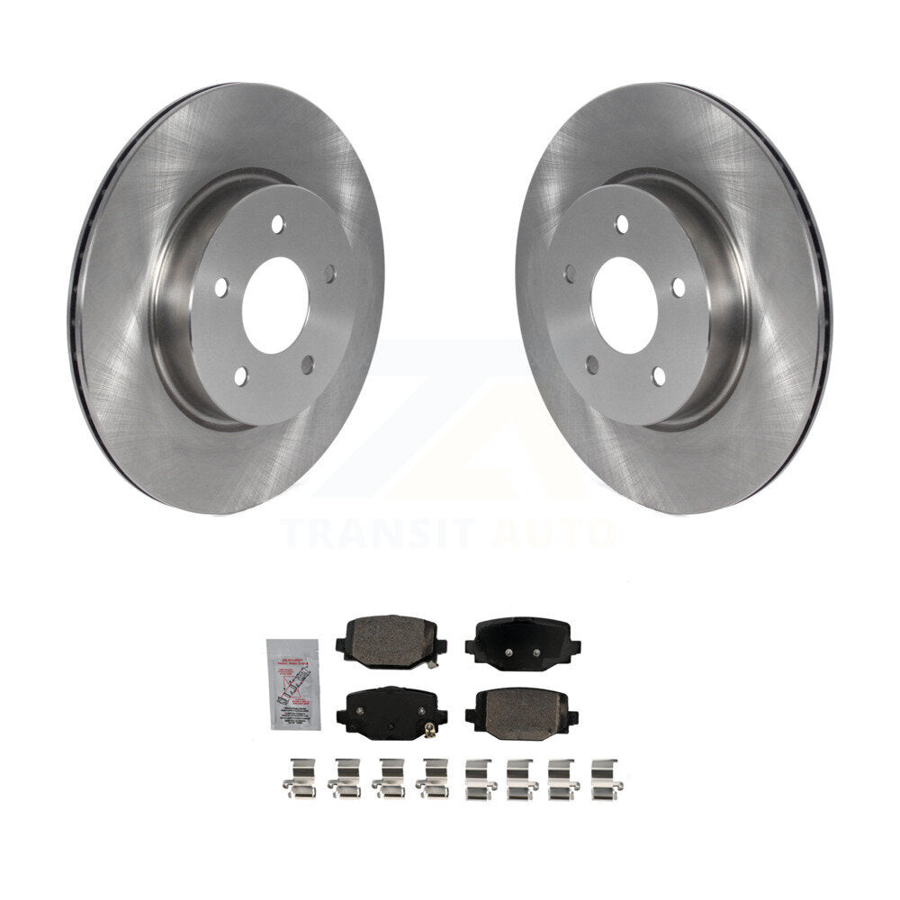 Rear Disc Brake Rotors And Ceramic Pads Kit For INFINITI QX50 QX55 K8A-106144