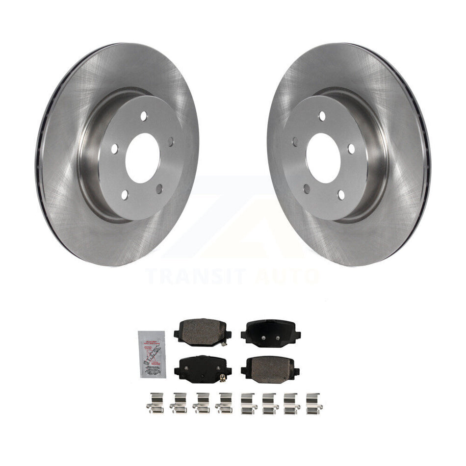 Rear Disc Brake Rotors And Ceramic Pads Kit For INFINITI QX50 QX55 K8A-106144