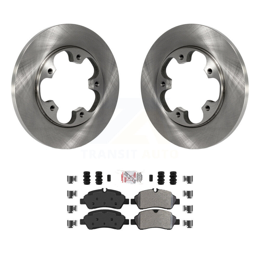 Rear Brake Rotors & Semi-Metallic Pad Kit For Ford Transit-250 Transit-150 Transit-350 HD K8A-106198
