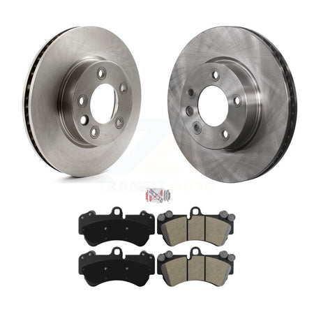 Front Disc Brake Rotors And Semi-Metallic Pads Kit For Porsche Cayenne Volkswagen Touareg K8A-106209