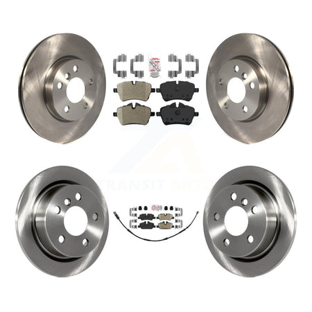 Front Semi-Metallic Rear Ceramic Pads And Disc Brake Rotors Kit For Mini Cooper K8A-106211
