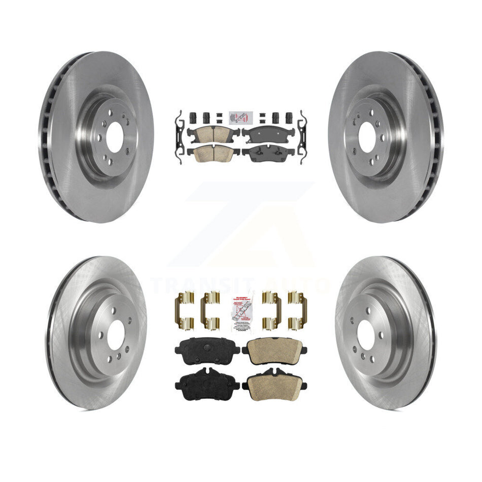 Front Rear Ceramic Pads And Disc Brake Rotors Kit For Mercedes-Benz GLS450 ML250 K8A-106225