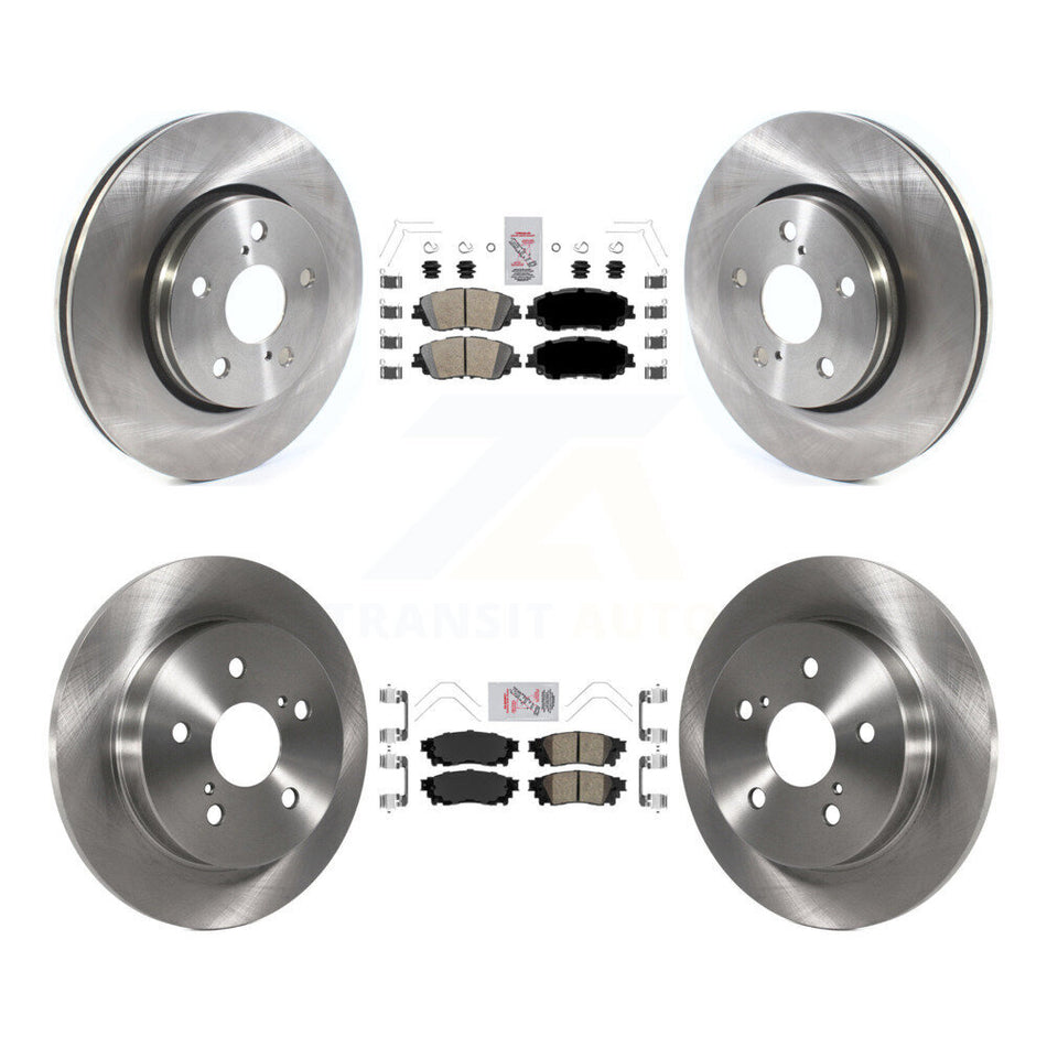 Front Rear Ceramic Pads And Disc Brake Rotors Kit For Toyota C-HR K8A-106231