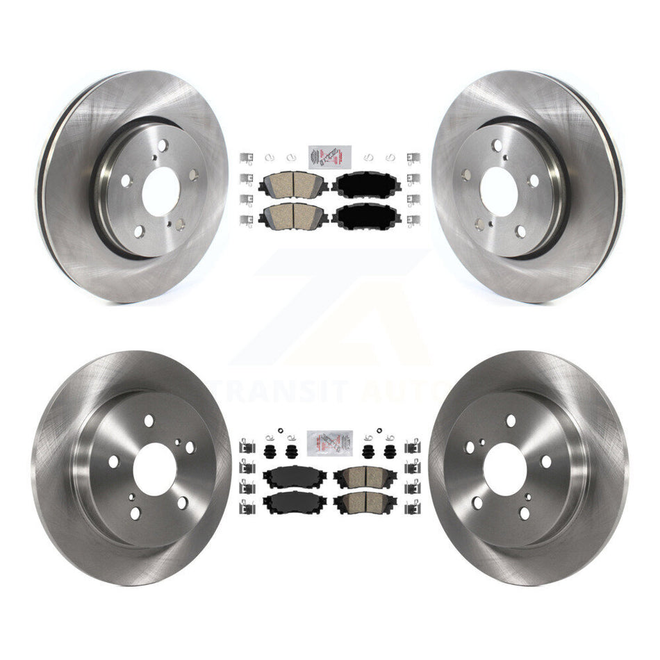 Front Rear Ceramic Pads And Disc Brake Rotors Kit For Toyota C-HR K8A-106232